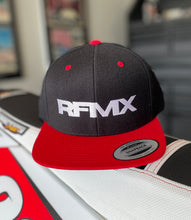 Load image into Gallery viewer, RFMX Embroidered Snapback / Red
